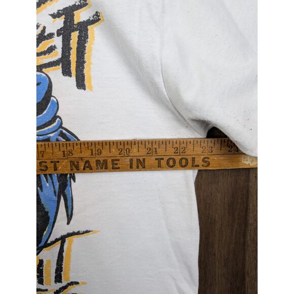 Jimmy Buffett Fruitcakes Margaritaville Vintage 90s Beach Music Band Shirt Large - Picture 3 of 6